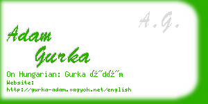 adam gurka business card